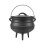 Garden Sanctuary 1.2L 3-Legged Cast Iron Cauldron Pot with Handle 5