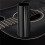 2pc Guitar Slide Black Stainless Steel Finger Knuck 3