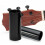 2pc Guitar Slide Black Stainless Steel Finger Knuck 5