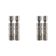 2X 14-mm- und 16-mm Dünn Wandige Magnetische Drehbare Zünd Kerzen Steckdose - 3/8 Zoll Antrieb 12 Punkt Zünd Kerzen Stecker Ausbau Werkzeug