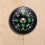 2X Oil Filled Button Compass - Ultra Compact 20mm -  SAS Survival Bushcraft 2