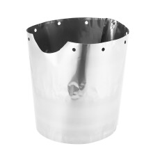2X Reine Titan Campingkocher Windschutz Campingkocher Windschutz Outdoor Gasherd Winddichte Windschutzscheibe 19 cm