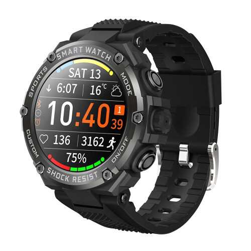 Smart Watch with Bluetooth Calling, 1.53' AMOLED Display Fitness Tracker, Waterproof for Android iOS