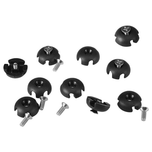 30Pcs Deck  Guide Slotted Round Out Pull Rope Buckle Fitting Accessories for Kayak Canoe Boat 1