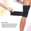 3X Extra Long Elastic Knee Wrap Compression Bandage Brace Support Knee Compression Bandage Wraps for Legs Movement 5