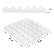 60X Acoustic Panels, Acoustic Foam for Recording Studio/Live Room Soundproof Wall Panels, Sound Proof Foam Panels