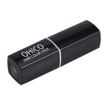 Ohico 2X Natural Plant Extracts Lipstick Shape Hair Dye Pen Covering White Hair Disposable Hair Color Stick Dark Brown