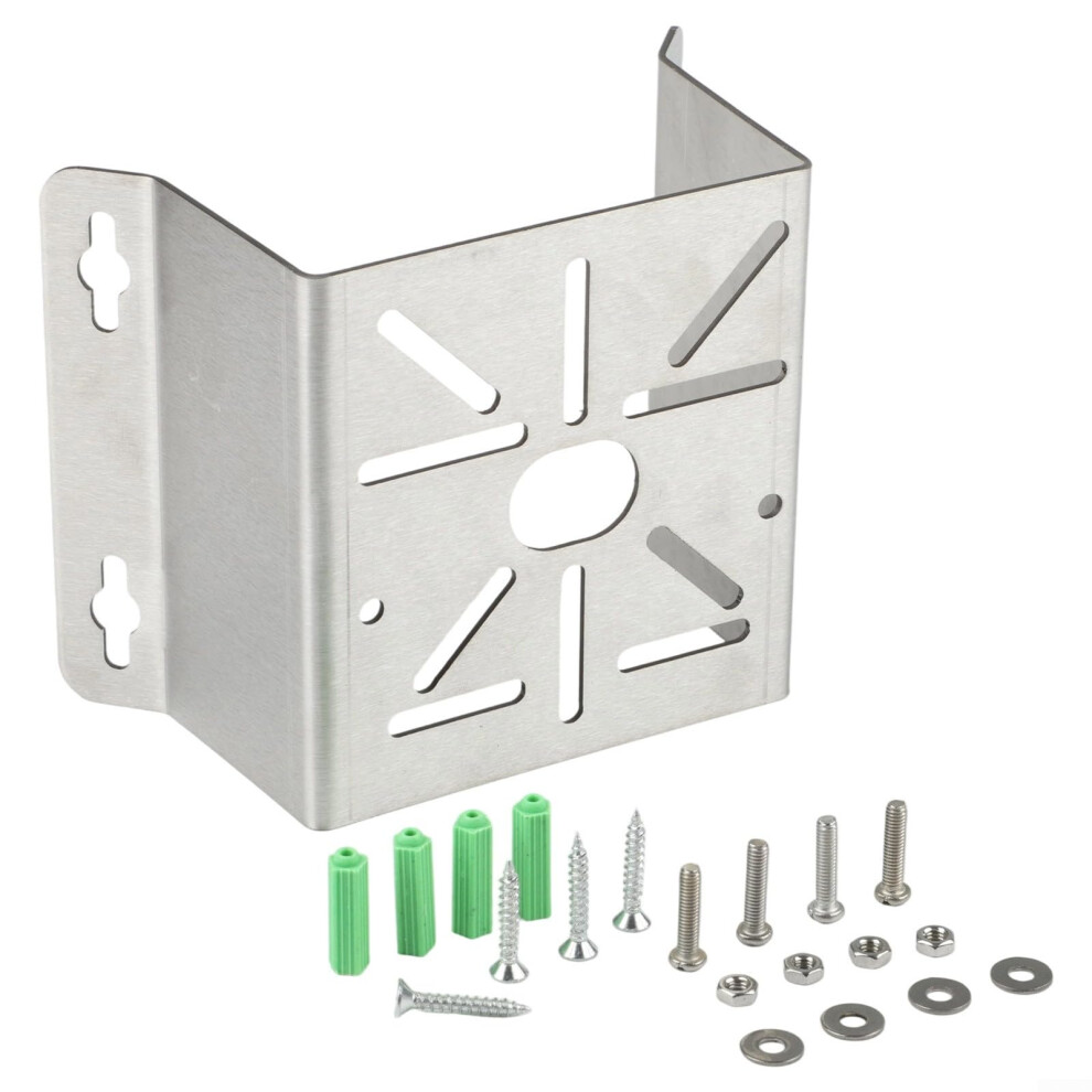 Cctv Camera Wall Mount Stainless Steel Corner Bracket 90 Degree Outdoor Heavyduty Weatherresistant 9455672032919