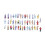 New 400pcs Painted Model Train People Figures Scale N (1 to 150) 2