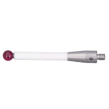 CMM Probe Stylus 6mm Ball, Stainless Steel & Ceramic, M4 Thread