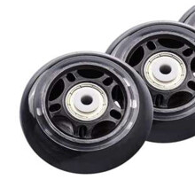 16Pcs Roller Skates Non-Flashing Wheel Skate Wheel 70X24mm Bearing Skate Accessories Non-Slip