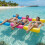 GEEZY Floating Water Hammock Inflatable Pool Float Pool Lounge Floating Bed 11