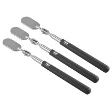 6 Pieces Telescoping Inspection Mirror Observe Mirror Inspection Tool for Check the Condition of the Vehicle(Oval)
