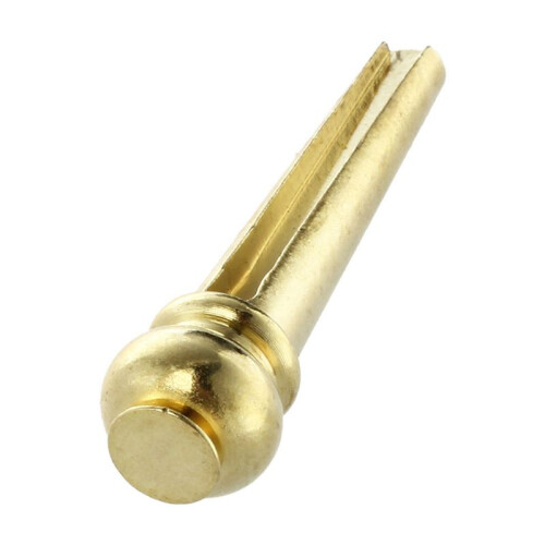 Metal Acoustic Guitar Bridge Pins 18pcs Brass Guitar Strings Fixed Cone String Pins String Nails 2
