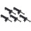 Bricklaying Wire Drawer Brick Leveling  Runner Puller for Construction Building Fixer Measuring Tools Black 5PCS 1