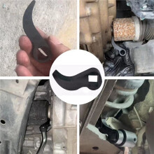 4 Pezzi Testa Adattatore Chiave A Leva, Adattatore Testa Strumento Piede di Porco, Rimozione Semialbero Strumenti di Riparazione Auto con Barra di