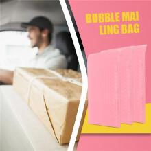 50 Stuks Schuimenvelopzakken Zelfdichtende Mailers Gewatteerde Enveloppen met Bubbelpostzakpakketten Tas Roze
