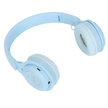 Kids Bluetooth Headphones Y08, 200mAh, 40mm Speakers, Blue