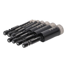 7Pcs Diamond Drill Bits Set Wet/Dry 5mm-16mm for Tile, Marble, Granite