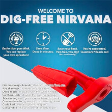 Herramienta 4 en 1 para Extraer Cabezales de Aspersores. Reemplace Sus Aspersores Sin Excavar en Menos de 2 Minutos. Compatible con la Mayoría de las