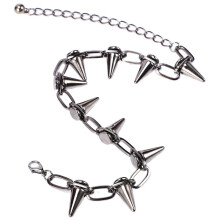 3X Metall Spikes Bolzen Nieten Punk Goth Halskette Choker Kragen