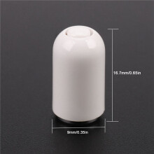 Magnetic Cap for Pencil, Magnetic Replacement Protective Cap Cover for Pro Pencil - White 6Pc