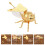 Bee Shape Glass Bottle, High-End Kitchen Seasoning Jar, Bee Sugar Cup (Gold) 7