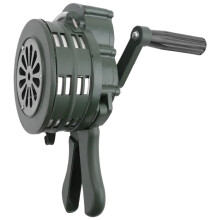 Emergency Hand Crank Siren 110dB Loud Alert Manual Outdoor Safety Alarm for Camping Hiking Tornado