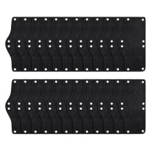 24 Pieces Hard Hat Sweatband, Cotton Helmet Sweatband Hard Hat Liner, Washable Sweat Band Reusable Safety Sweat Band,B
