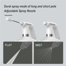 2X 2.5L Electric Plant Spray Bottle Automatic Watering Fogger USB Electric Sanitizing Sprayer-White