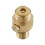 2X M18X1.5 Co2 Valve Adaptor Replaceable Transverter Suitable for Soda Machine Replaceable Valve,for  CGA320 6