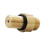 2X M18X1.5 Co2 Valve Adaptor Replaceable Transverter Suitable for Soda Machine Replaceable Valve,for  CGA320 7