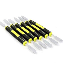 Set di 6 Pezzi di Piede di Porco In Metallo, Kit di Strumenti di Riparazione Professionale per Telefono, Strumento di Apertura A Doppio Taglio,
