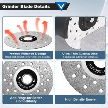 45 Degree Tile Chamfering Tool, Angle Grinder Stand Cutter Holder Attachments Adjustable 45 Beveling Bracket Device