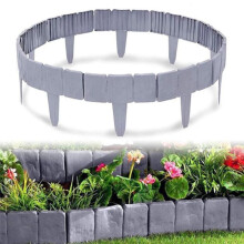 Imitationssten TräDgåRdsstaket Plaststaket Insatt Staket Pastoral Garden TräDgåRdsarbete GräSstaket