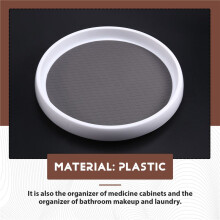 4PCS Organizer 10 Inch for Table Top,Non-Skid Turntable for Cabinet, Pantry Organization and Storage