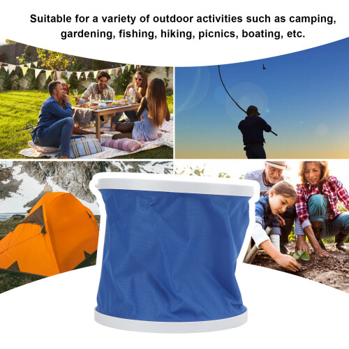 Folding Water Bucket for Camping Use