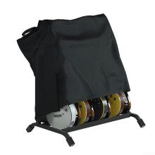 Waterproof Guitar Stand Cover for Acoustic, Breathable Ventilation, Dustproof with Handles, Black