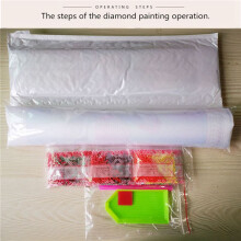 3X 5D Diamantmalerei Karpfen Koi Fisch Blume Diamantstickerei Vollbohrer Rundkreuzstich Kit Diamant Dekor