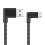 90 Degree Angle Connector Nylon Braided Smartphone Charger Cable Micro USB Quick Charge Power Cables for Android Flexible & Durable Universal Adapter 1