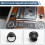 Car Rearview Mirror Adjustment  Control Knob for  Phaeton 2006-2013 Left-Hand Drive 3