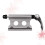 2X Bicycle Fork Mount Bike Block Fork Mount Front Wheel Fork Fixing Holder Cycling Fork Rack Accessories,Titanium 3