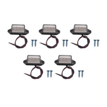 5X 12/ 24V 3 LED Nummernschild Tag Licht Boot RV LKW Anhaenger Innen Lampe