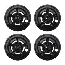 4Pcs 8Inch SS Cart Wheel Cover Cap 5 Spoke Design Hub Cap for Cart Club Car EZGO