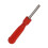 Red Slotted Handle Car Valve Core Change Tool Screwdriver 3