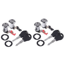 2X Car Left and Right Car Door Lock Kit with Key Car Door Lock for Pickup Pathfinder 1987 -1991 80600-01G25