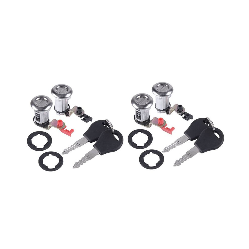 2X Car Left And Right Car Door Lock Kit With Key Car Door Lock For Pickup Pathfinder 1987 -1991 80600-01G25 4713786159768