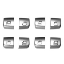 2X Car Master Window Control Repair Button Caps for C-Class W205 Chassis GLC Full Series 2015