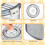 Airtight Bread Box Round Homemade Bread Storage Container  Recording Bread Keeper for Homemade Bread 4