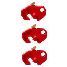 3X Dispositif de Verrouillage de Disjoncteur avec Verrouillage de Sécurité de Circuit à Vis Disjoncteurs Universels Unipolaires et Multipolaires,
